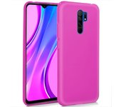 Cool Funda Silicona Rosa para Xiaomi Redmi 9