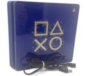 SONY PS4 SLIM 500 GB DAYS OF PLAY AZUL EDITION