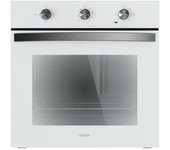 Horno Convencional - TEKA HBB 5350, Blanco, HydroClean Eco