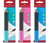Faber-Castell 111993 lápiz de grafito B 2 pieza(s)