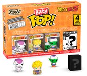 Funko Bitty Pop! DBZ - Kid Buu 4PK - Kid Buu, Vegito, Majin Vegeta Y una Minifigura Misteriosa Sorpresa - 0.9 Inch (2.2 Cm) - Dragon Ball Z Coleccionable- Repisa Apilable Incluida Fans