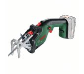 Bosch Home and Garden sierra de jardín de batería Keo (sin batería, sistema de 18 V, diámetro de corte 80 mm, con cuchilla Swiss Precision Wood, en caja)