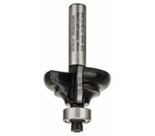 Fresa para bordes C, 8 mm, R1 4,8 mm, B 9,5 mm, L 14 mm, G 57 mm