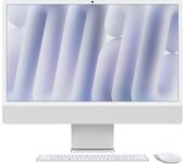 Apple iMac Apple M M4 59,7 cm (23.5") 4480 x 2520 Pixeles PC todo en uno 16 GB 1 TB SSD macOS Sequoia Wi-Fi 6E (802.11ax) Plata