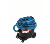 Bosch Professional GAS 35 H AFC - Aspirador seco/húmedo (254 mbar, depósito 35 l, clase polvo H, manguera antiestática 5m)