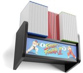 Grupo Erik Lámpara Street Fighter Pared Arcade Street Fighter - Estanteria pared Con Soporte videojuegos - Lámpara escritorio l Accesorios Gaming, Decoracion habitación pared