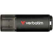 Verbatim V200 Metal USB Drive 128 GB unidad flash USB USB tipo A 3.2 Gen 1 (3.1 Gen 1) Negro