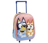 CERDÁ LIFE'S LITTLE MOMENTS Mochila Infantil Trolley 3D Bluey Medidas 25.0x31.0x10.0 cm s, Unisex niños, Mod. 13