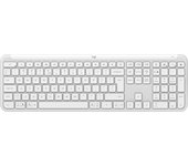 Logitech K950 Signature Slim teclado Oficina RF Wireless + Bluetooth QWERTY Internacional de EE.UU. Blanco