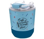 Vaso termico caffe - cafe con superpoderes para un profe genial