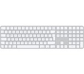 Apple Magic teclado Universal USB + Bluetooth QWERTY Portugués Blanco