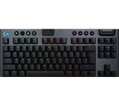 Logitech G G915 X LIGHTSPEED teclado Juego USB + RF Wireless + Bluetooth QWERTY Internacional de EE.UU. Negro