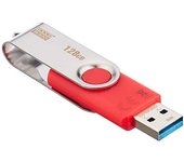 Goodram UTS3 unidad flash USB 128 GB USB tipo A 3.2 Gen 1 (3.1 Gen 1) Rojo
