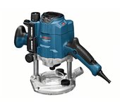 Bosch Professional GOF 1250 CE - Fresadora de superficie (1250 W, 10000 - 24000 rpm, 6/8 mm, vel. constante, ajuste preciso 0,1 mm, en caja)