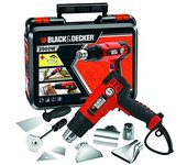 Black & Decker KX2200K-QS pistola de calor Pistola de aire caliente 720 l/min 645 °C 2000 W Negro, Naranja