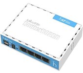 Mikrotik HAP Lite Interno Blanco - Punto de Acceso (10,100 Mbit/s, 32 MB, QCA9531 650MHz, 1,5 dBi, 3 W, Blanco)