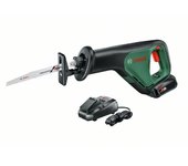 Bosch Home and Garden sierra sable a batería AdvancedRecip 18 (1 batería 2,5Ah, sistema de 18 V, en caja) Forrest Green