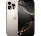 Apple iPhone 16 Pro Max 1 TB: 5G Handy mit Kamerasteuerung, 4K 120 Dolby Vision und einem großen Sprung bei der Batterielaufzeit. Funktioniert mit AirPods, Titan Natur