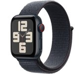 Apple Watch SE OLED 40 mm Digital 324 x 394 Pixeles Pantalla táctil 4G Negro Wifi GPS (satélite)