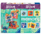 Ravensburger - Pack Memory Y Puzzle Stitch | Juegos De Mesa 4 Años O Más | Memory Juego Niños + Puzzle Disney De 49 Piezas | Lilo Y Stitch Regalos Niña