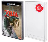 Protector de caja de juegos compatible con Nintendo Gamecube Games (Gamecube, Xbox360, WII, PS2), 0.40 mm de grosor, compatible con Zelda, Mario Kart, Resident Evil, Pokemon, Animal Crossing, Metroid
