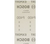 Bosch Professional 50 x Mallas de lija Expert M480, para Madera dura, Pintura sobre madera, 93 x 186 mm, Grano 400, Accesorios Lijadora orbital