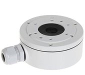Caja de conexiones aluminio Hikvision DS-1280ZJ-XS blanca para cámaras domo y bullet, 4,5kg