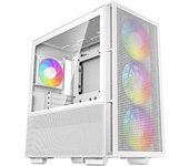 Deepcool CH560 ARGB Mid Tower Cristal Templado USB 3.2 Blanca