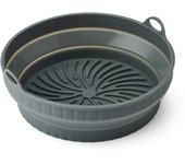 Kitchencraft collapsible air-fryer liner, round, silicone liner, 20 x 20 x 6cm