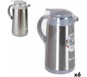 Jarra térmica quttin (1 l) acero 20 x 13 x 27 cm (6 unidades)