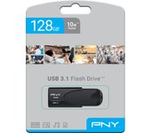 PNY Attache 4 unidad flash USB 128 GB USB tipo A 3.2 Gen 1 (3.1 Gen 1) Negro