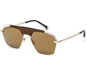 Belstaff Gafas de Sol Hombre MAXFORD-DORADO-TAN-W Dorado ø 57 mm - Marca EAN: 4897083892662