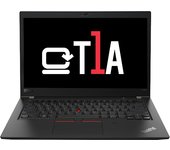 T1A Lenovo ThinkPad T480s Refurbished Intel® Core™ i5 i5-8350U Portátil 35,6 cm (14") Full HD 8 GB DDR4-SDRAM 256 GB SSD Wi-Fi 5 (802.11ac) Windows 10 Pro Alemán Negro