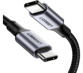 Ugreen 70427 cable USB 1 m USB 2.0 USB C Negro, Plata
