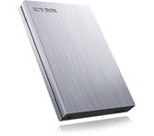 ICY BOX IB-241WP Carcasa de disco duro/SSD Antracita, Plata 2.5"