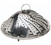 KitchenCraft - Vaporera para Cocinar al Vapor, Cesta Plegable, Acero Inoxidable, 23 cm