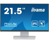 Monitor iiyama 21.5″ 1080p IPS Multi-Touch 10 Puntos IP54 HDMI DisplayPort Blanco