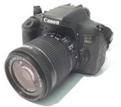 CAMARA DIGITAL REFLEX CANON EOS 750D+EF-S 18-55MM 1:3.5-5.6 IS STM