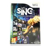 LETS SING 5 VERSION ESPANOLA WII