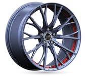 Llanta Infiny Spike 7,5x17 5x108 Et42 73.1 Grey Polish