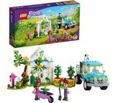 Friends 41707 Vehículo de Plantación de Árboles, Juguete para Niñas y Niños, Juegos de construcción
