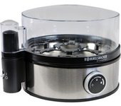 ER 400 cuecehuevos 7 huevos 400 W Negro, Acero inoxidable, Transparente, Hervidor de huevos
