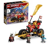 Set de construcción Lego NINJAGO 71783 Moto-Meca EVO de Kai 312 piezas, 4 minifiguras, sin pilas