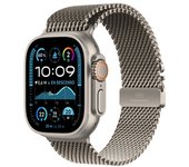 Apple Watch Ultra 2 GPS + Cellular 49mm Caja Natural Titanio con Correa Milanese Loop Titanio M Natural