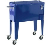 LOLAhome Nevera porta hielo Fresh azul de 56L