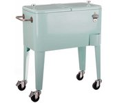 LOLAhome Nevera porta hielo Fresh verde de 56L