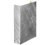 Aplique de exterior galvanizado led fold 15 (2x3.5w)