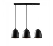 Regleta de techo asney 20 negro (3 luces)