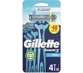 Gillette SENSOR3 Cool cuchilla afeitar desechables 4 u