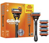 Gillette Fusion 5 máquina + 5 recambios